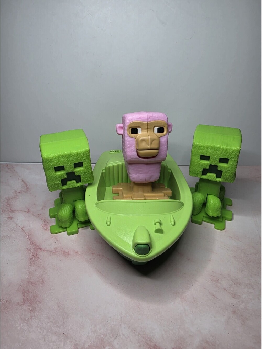 2025 Mcdonalds Happy Meal A Minecraft Movie Pink Sheep Toy Loose